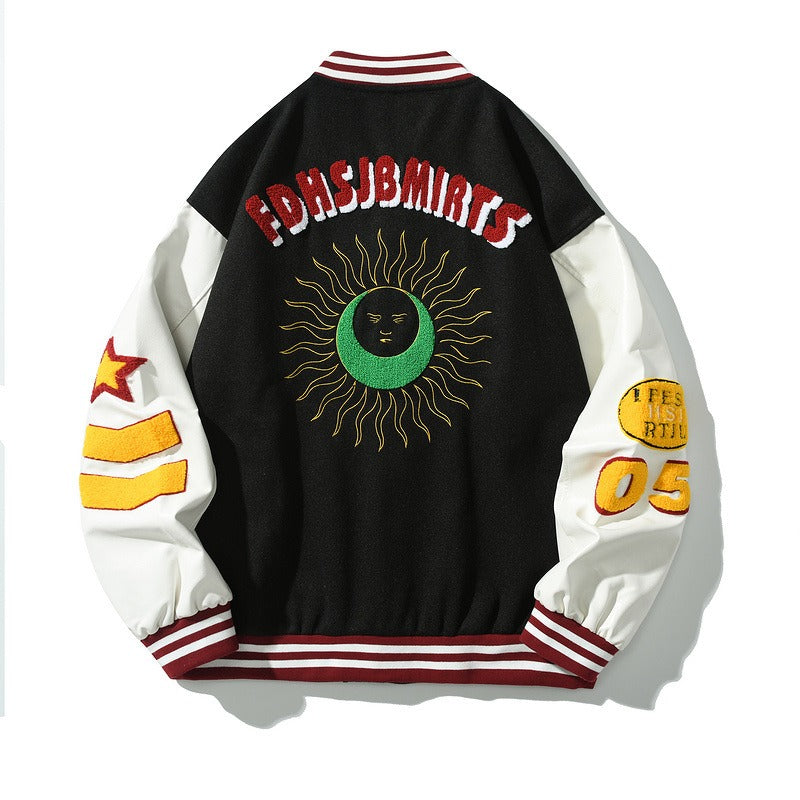 Spring and Autumn National Trend Loose Jackets for Men Couples BF Style Street Casual Jackets for Men Jacket