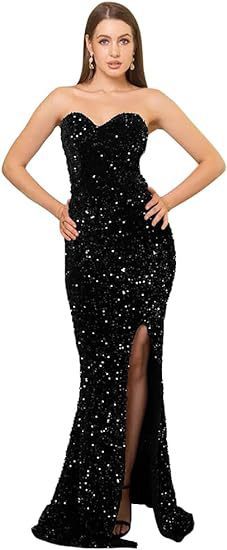 Dress Split Fishtail Dress