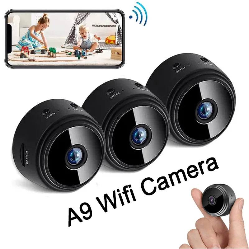 WiFi HD 1080P Indoor Safety Protection Mini Monitoring Wireless Camera Remote Video Viewing Baby Monitor