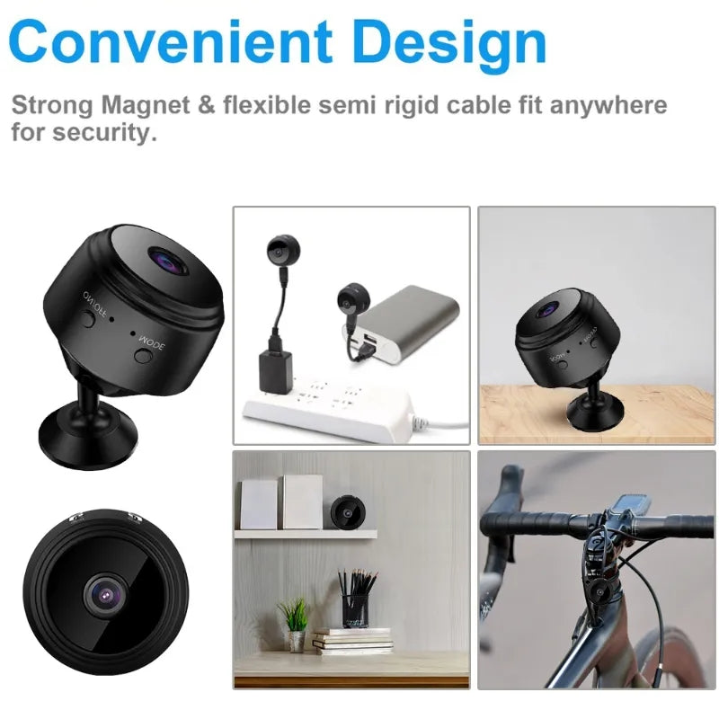 WiFi HD 1080P Indoor Safety Protection Mini Monitoring Wireless Camera Remote Video Viewing Baby Monitor