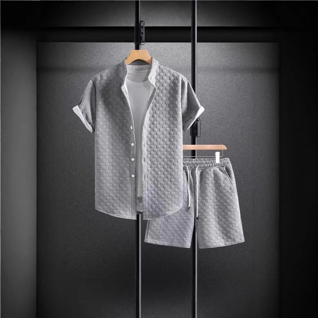 Men's Vacation Casual Style Shirt For European And American Summer