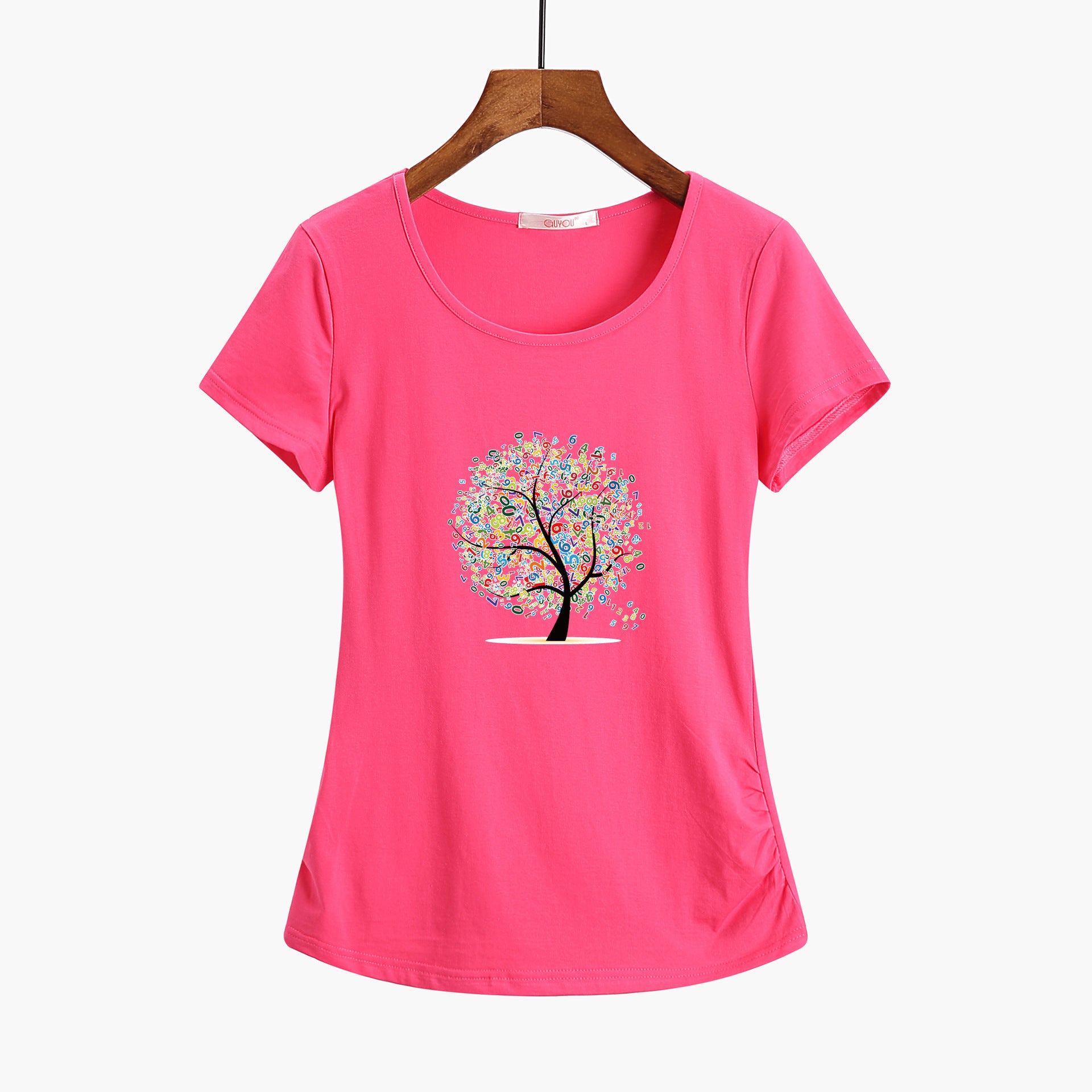 Large Size Loose All-match Short Sleeve Women's T-shirt