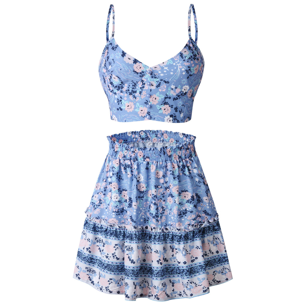 Two-piece dress 2025 comfortable
