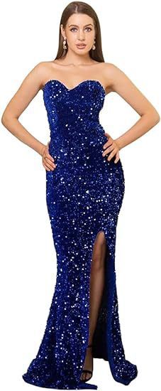 Dress Split Fishtail Dress