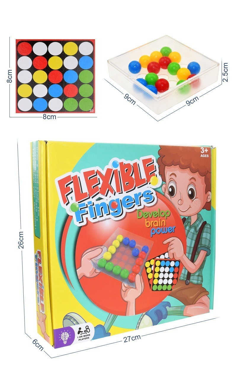 Finger Chessboard Flexible Grounder Multi-person Interactive Toy