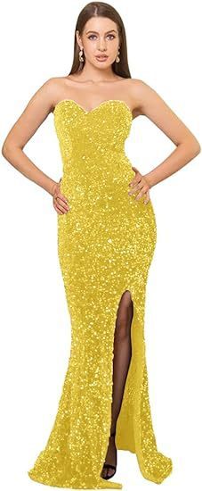Dress Split Fishtail Dress