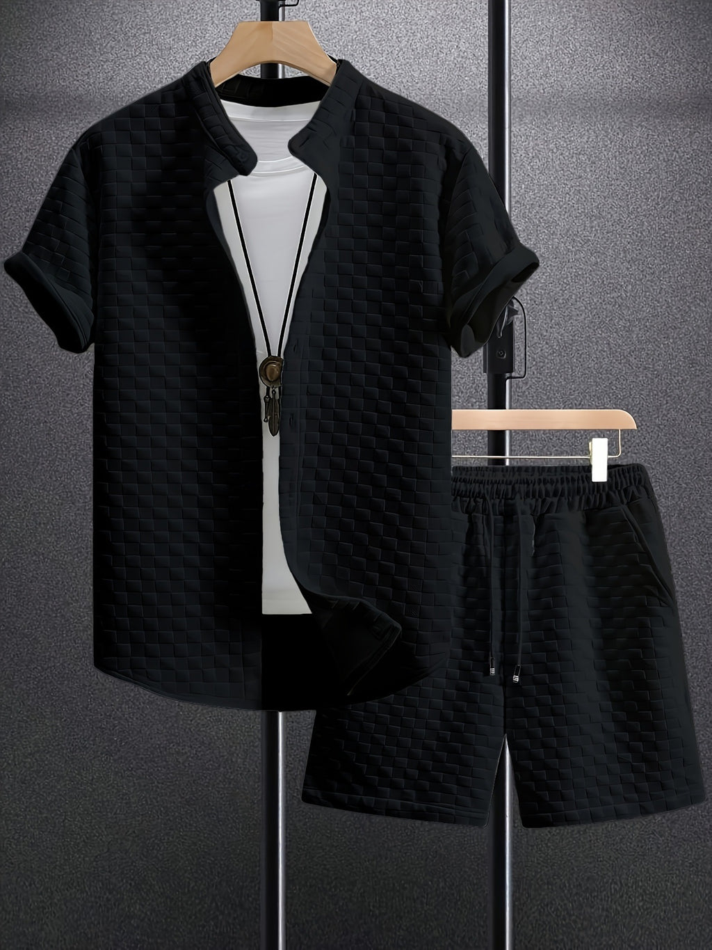 Men's Vacation Casual Style Shirt For European And American Summer