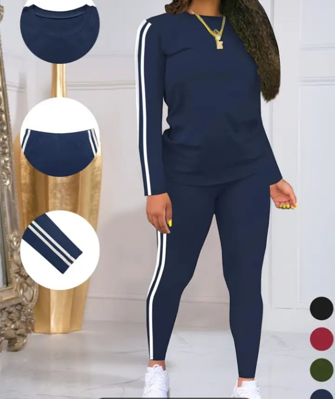 2026 Women  Casual Sport Suit Winter 2 Piece Woman Set