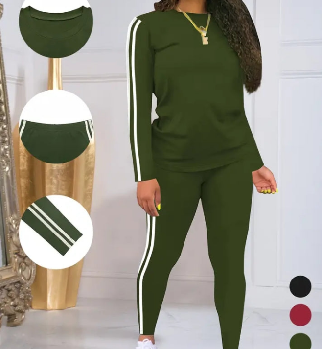 2026 Women  Casual Sport Suit Winter 2 Piece Woman Set