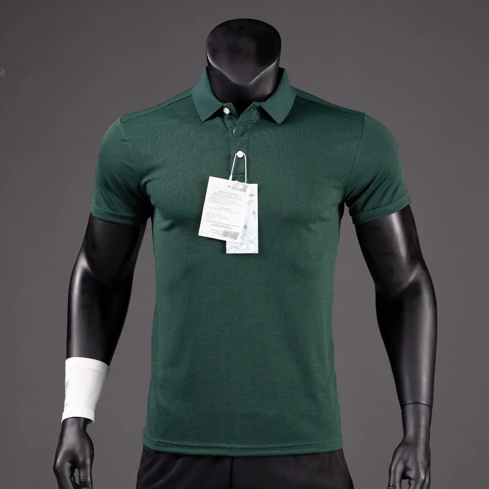2023 Men's Polo Shirts Summer Quick-drying Sports Jerseys Polo Shirt Women Custom Design Breathable Lapel Reflective Stripe Tees