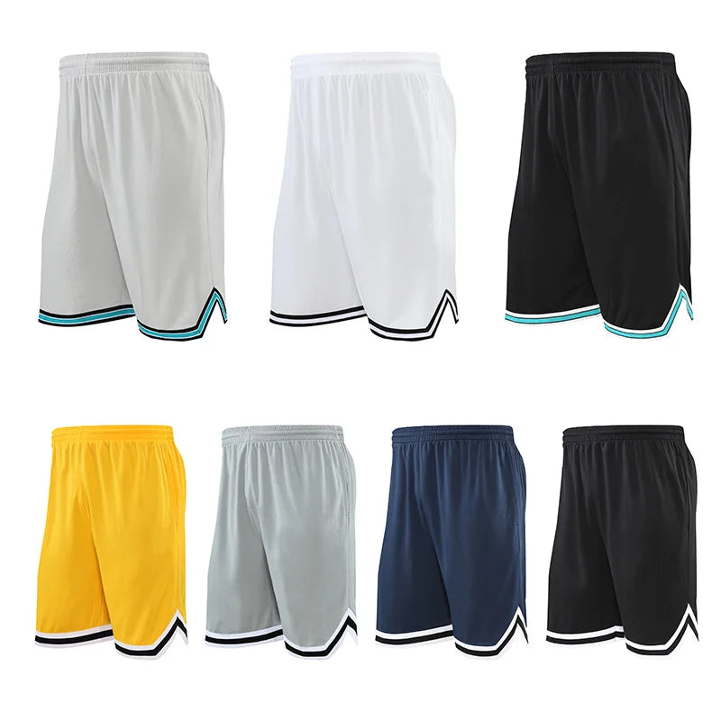 2025 Summer Track American Basketball Shorts Quick Dry Breathable Running Fitness Sports Pants Loose Muscle Training