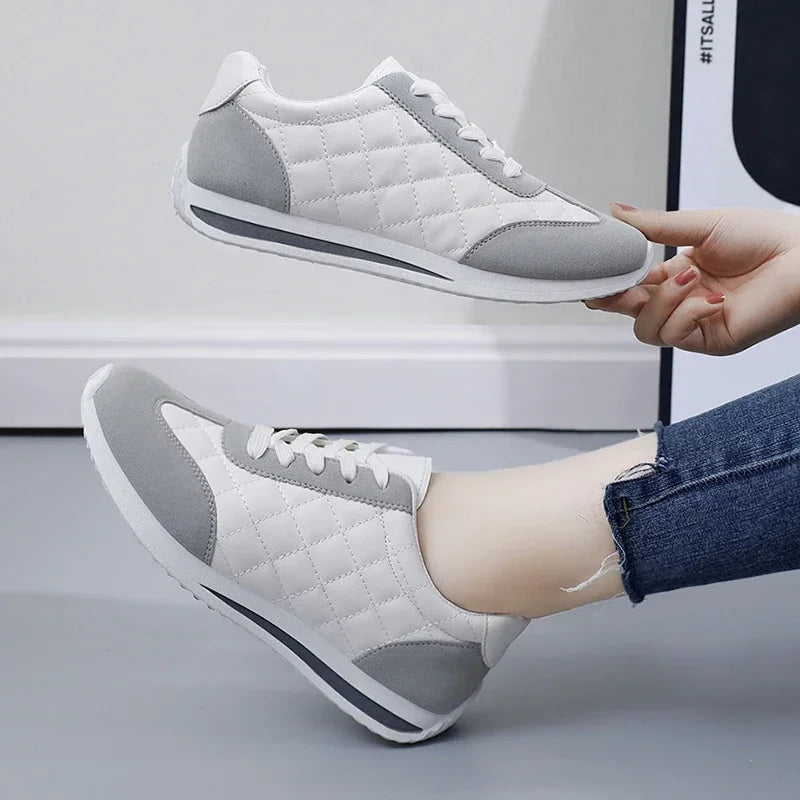 Fashion Women's Sneakers 2024 Spring New Ladies Vulcanize Shoes Outdoor Running Walking djam