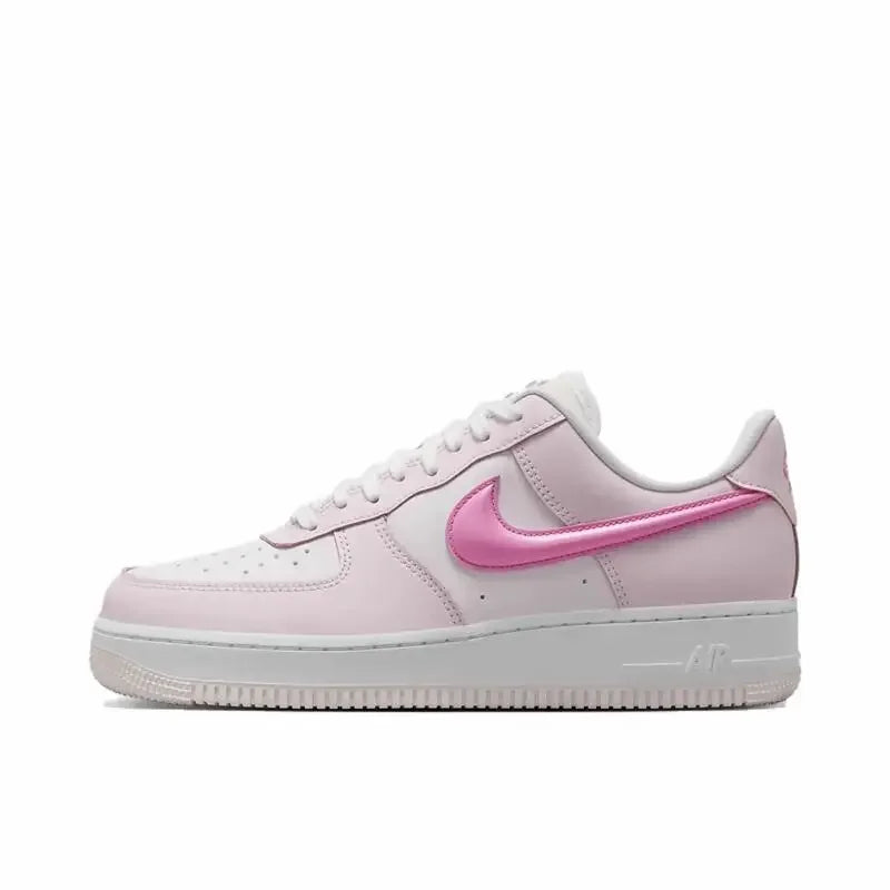 Nike Air Force 1 LOW Men's and Women's Board Shoes Are Non Slip, Durable, Comfortable, Lightweight, Brown
