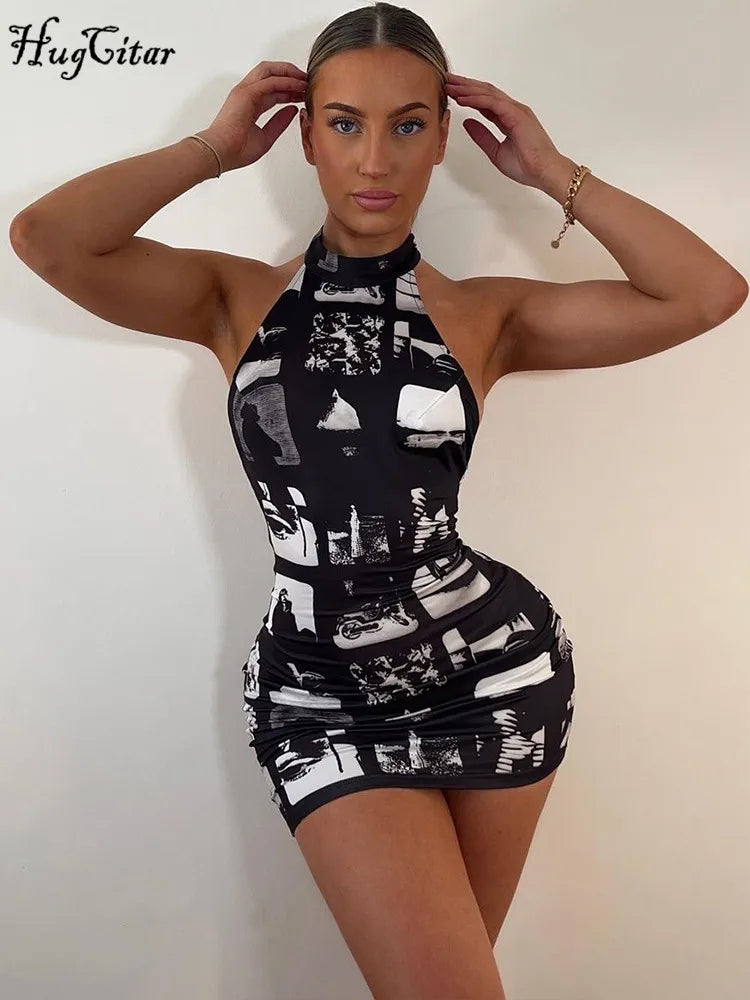 Summer Y2K Outfit Streetwear Nightclub Biker somè