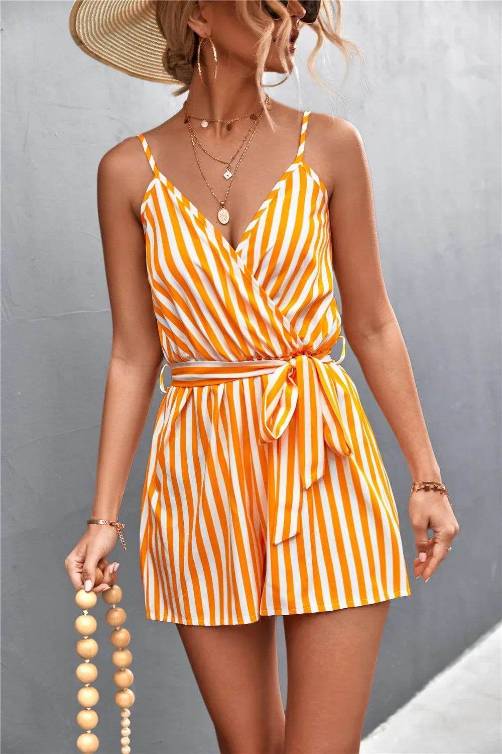 Summer Woman Playsuits Flowers Printed Sexy Off Shoulder Slim Romper Jumpsuit Women Short Sleeve Holiday Beach Playsuit 202&