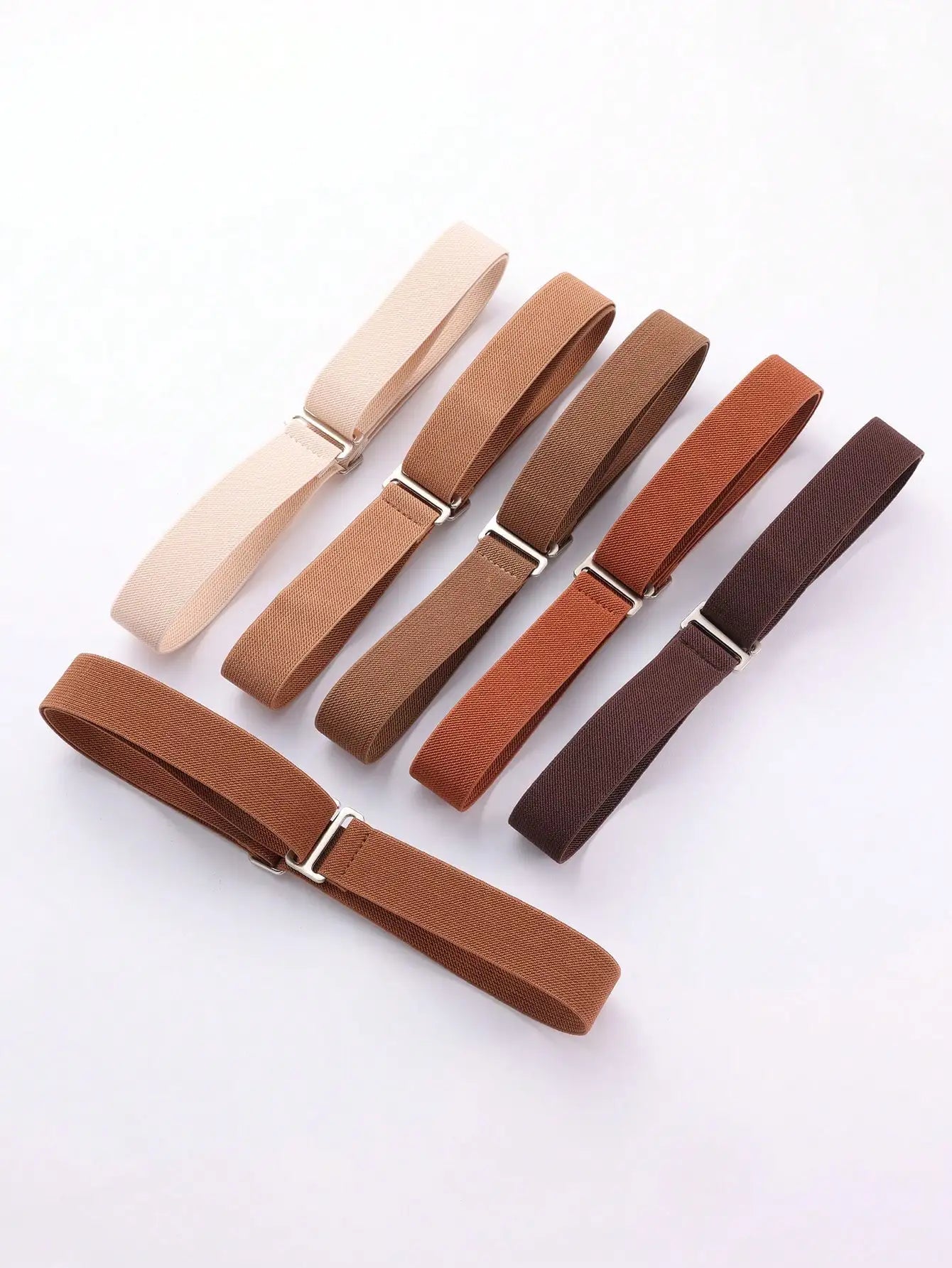 1pc Women's Elastic Comfortable & Adjustable One-Size Anti-Slip Pants Belt, Fits Most sentiwon