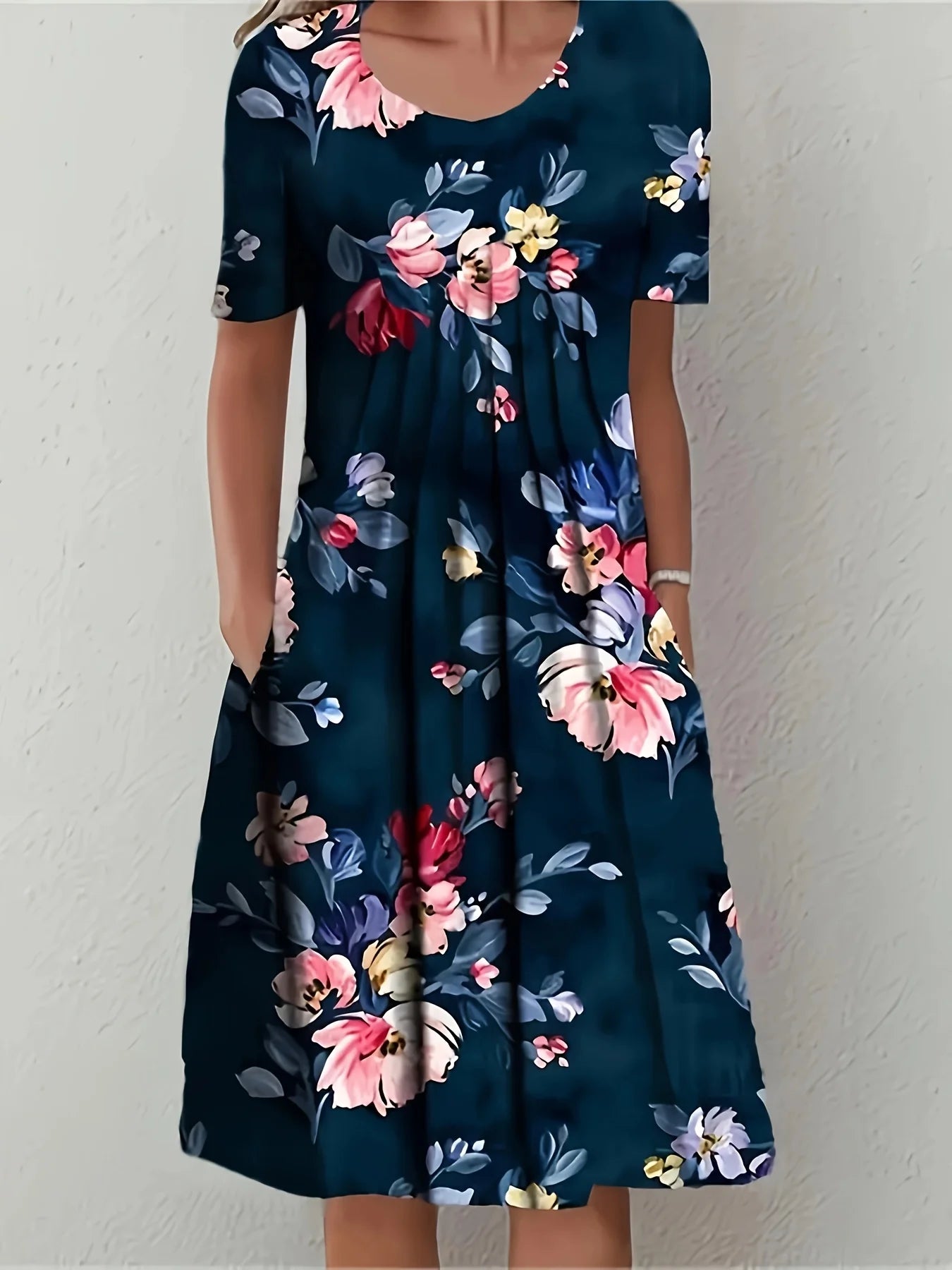 Fashion Elegant Women Dress Loose Casual Dress Women Dress New Temperament