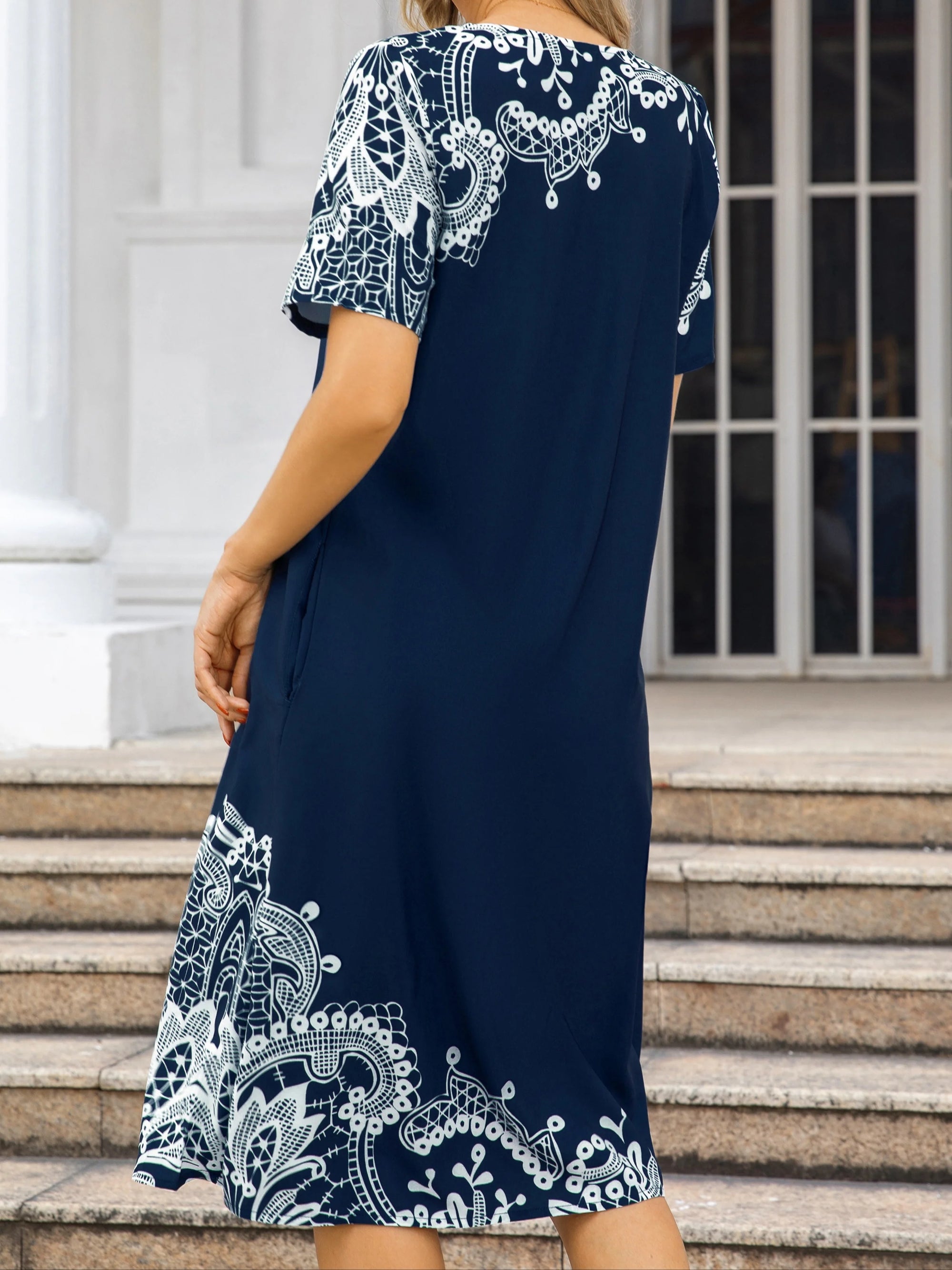Fashion Elegant Women Dress Loose Casual Dress Women Dress New Temperament