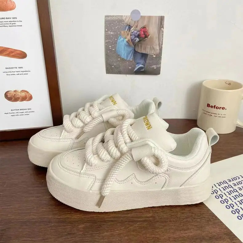 2023Sneakers Women's Sports Shoes Brand Casual Ladies Vulcanized Shoes Spring Woman Flats Shoes Ladies Shoes  High Quality fem