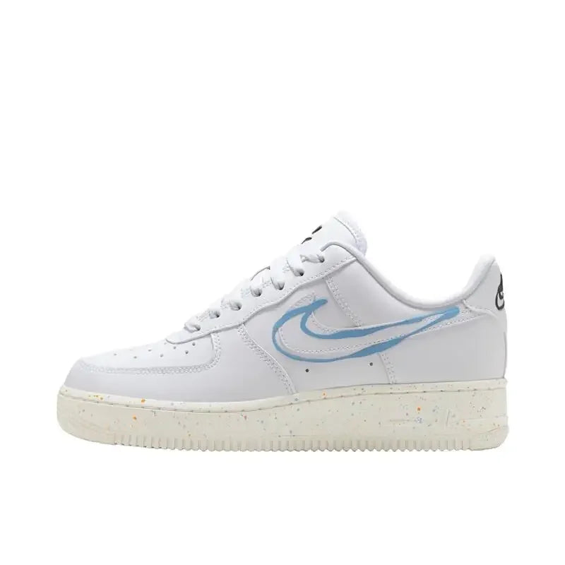 Nike Air Force 1 LOW Men's and Women's Board Shoes Are Non Slip, Durable, Comfortable, Lightweight, Brown