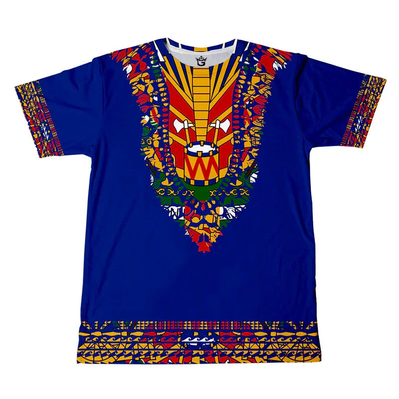 Haiti Flag Day Two-color T-shirt Men Festival Fashion Street