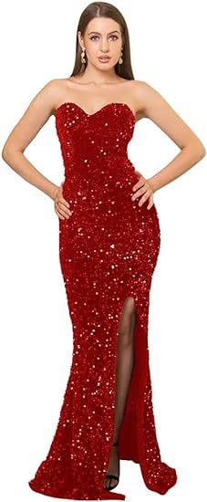 Dress Split Fishtail Dress