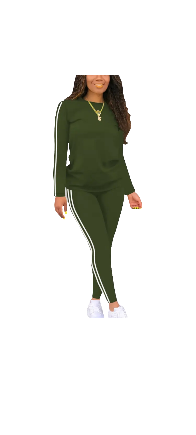 2026 Women  Casual Sport Suit Winter 2 Piece Woman Set