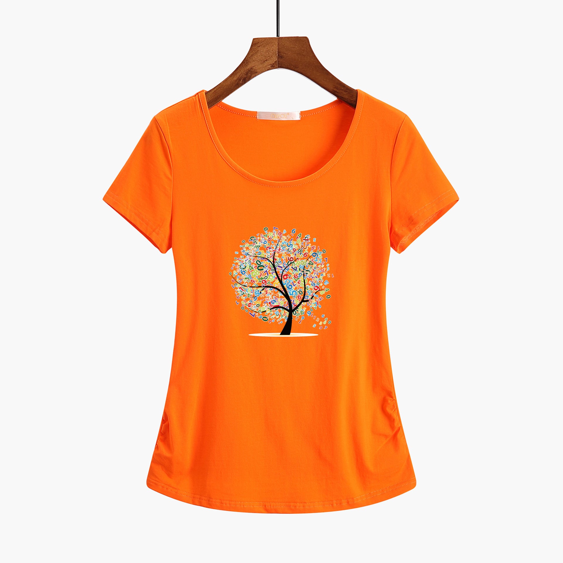 Large Size Loose All-match Short Sleeve Women's T-shirt