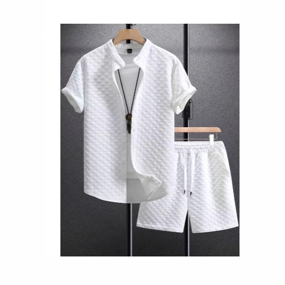 Men's Vacation Casual Style Shirt For European And American Summer