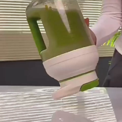 1.5L Portable Blender Juicer Bucket Charging Wireless we