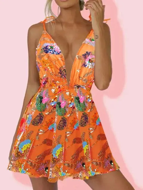 2025 Summer Sequin Dress