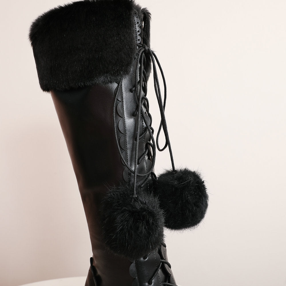 Princess Bowtie High Boots kodez
